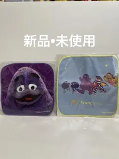 マクドナルド福袋2026 ハンドタオル　サマーバッグ　グリマスタオル