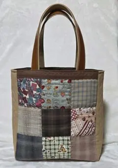 パッチワークカントリー トートバッグ