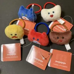 【最安値‼️】mojojojo マスコット付きヘアゴム 5種セット