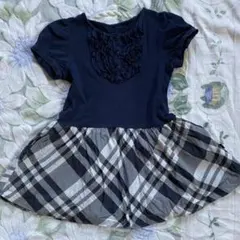 クミキョク　ドッキング　半袖　ワンピース　110 120