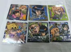 ジョジョの奇妙な冒険 シール ウエハース ジョバァーナ ブローノ レア 黄金