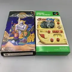 スーパーファミコンソフト　2点セット　動作未確認