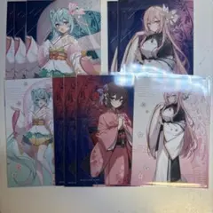 秋葉原フェスティバル 2024 七夕 ブロマイド 巡音ルカ MEIKO 初音ミク