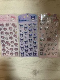 サンリオ　ぷくっとシール　ダイソー　３枚