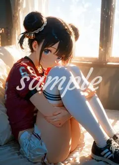 AI画像オリジナルキャラ A4光沢紙ポスター - メルカリ