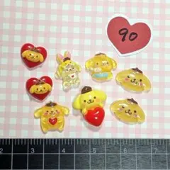 90.ポムポムプリンネイルパーツ❤デコパーツセットのサムネイル