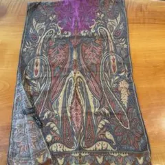 箱付未使用品☆エトロ カルカッタ ストール スカーフ ペイズリー柄