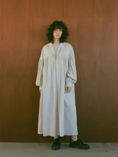 エトレトウキョウ コットンリネンボリュームワンピース