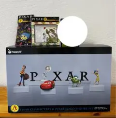 ピクサー1番くじA賞 ピクサーキャラクターズ&ピクサーロゴフィギュアセットおまけ