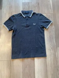 FRED PERRY グレー ポロシャツ S