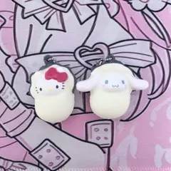 ハローキティ シナモロール 牡蠣 オイスター ガチャガチャ