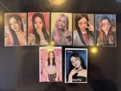 TWICE ツウィ トレカ 7枚セット