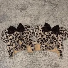 ディズニーファンキャップヒョウ柄お値下げOK