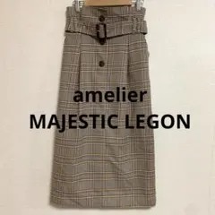 ♡amelier MAJESTIC LEGON ♡チェック柄　タイトスカート