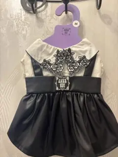ANNA SUI 犬服 フェイクレザープリーツワンピース Mのサムネイル