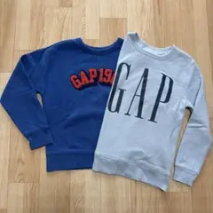 GAP ギャップ キッズトレーナー M 130cm 2枚組