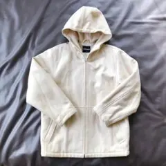 90's OLD UNIQLOオールドユニクロ 紺タグ ウールフードジャケットM