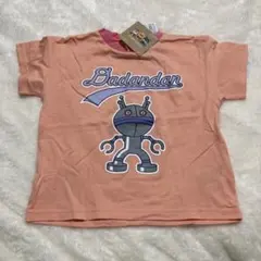 アンパンマン　ダダンダン　天竺半袖tシャツ　サーモンピンク　半袖tシャツ綿100