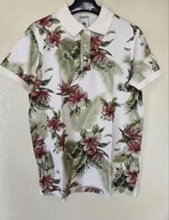 Franklin & Marshall ポロシャツ 花柄 イタリア製　日本のM位のサムネイル