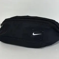 NIKE ナイキ ナイロン バック ウエスト ポーチ サコッシュ ブラック ロゴ