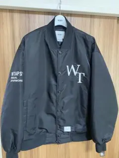 WTAPS TEAMJACKET/NYLON.TWILL.LEAGUE 03 L