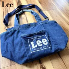 Lee キャンバスデニム2wayバッグ