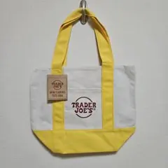 《新品未使用》トレーダージョーズ ミニトートバッグ イエロー