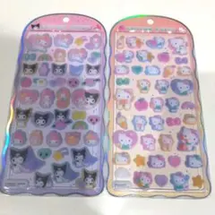 最終値下げ　正規品　コットンパフィ　シール　キティ　マイメロ　クロミ　サンリオ