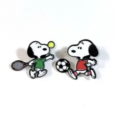 スヌーピー ピンバッチ ピンズ 2個セット【バラ売り可】