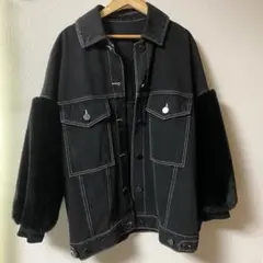 GRACE CONTINENTAL ファーコート　フェイクファーのサムネイル