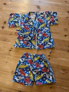 トミカ　サイズ90　甚平　子供服　タカラトミー