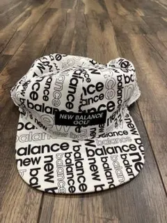 New Balance ゴルフキャップ ホワイト/ブラック