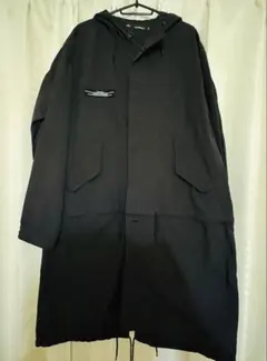 GU×UNDERCOVER 2WAYモッズコート M ブラック