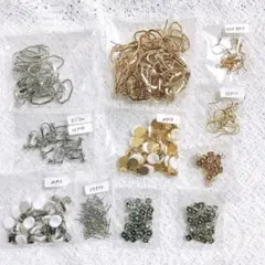 デザインピアス ホストピアス シルバーゴールド ハンドメイド まとめ売り