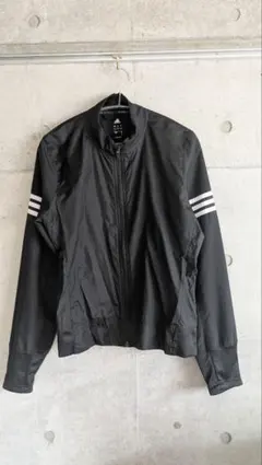 adidas ブラックジャケット 3本ライン