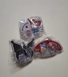 サンリオパッケージチャーム チョコボーロ 　ハローキティ　クロミ　マイメロディ