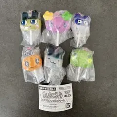 【匿名配送】たまごっち カラフルキャンディチャーム 全6種コンプリートセット①