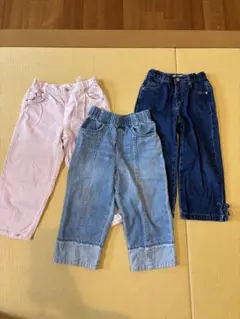 キッズボトムス 3点セット ZARA2点とH&M
