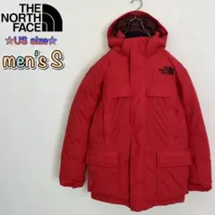 ノースフェイス US規格 HYVENT マクマードパーカ レッド メンズM
