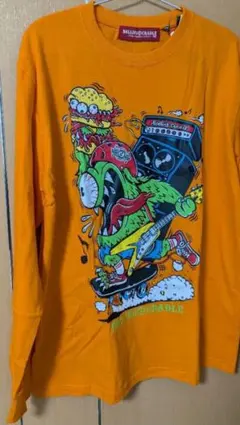 XLサイズ ロリクレ×しまむら グラフィックプリント ロンT