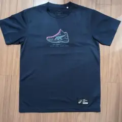 ASICS ネイビー Tシャツ Sサイズ