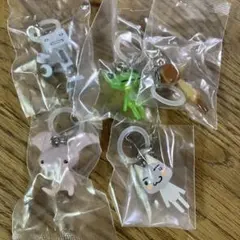 どこでもいっしょ　めじるしアクセサリー　５種