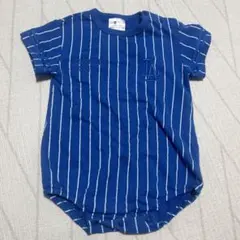 MLB ドジャース ストライプロンパース 70-80 男の子