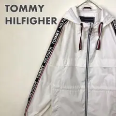 1817 トミー　ヒルフィガー　ロング　ジャケット　袖ライン　白のサムネイル