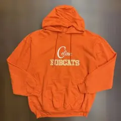 PORT&COMPANY プルオーバーパーカー 古着 オレンジ XLサイズ