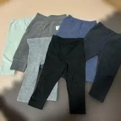 UNIQLO 他パンツ　レギンス 6点セット 80cm