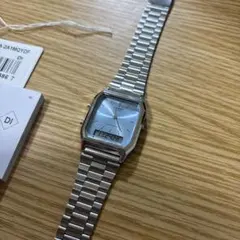 【新品未使用】CASIO AQ-230A-2A1 アイスブルー アナデジ