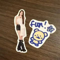 NiziU ニナ New EvoNUtion HMV POPUP ステッカー ①