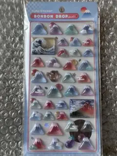 正規品　ボンボンドロップシール 　和柄　富士　新品