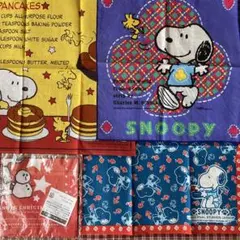 スヌーピー ハンカチ 4枚セット USJ ‼️
